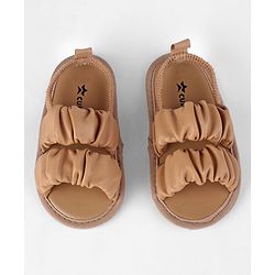 Cute Walk by Babyhug Booties  with Back Strap - Pink