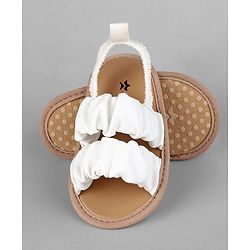 Cute Walk by Babyhug Booties  with Back Strap - Pink