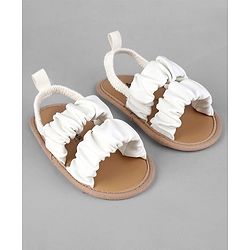 Cute Walk by Babyhug Booties  with Back Strap - Pink