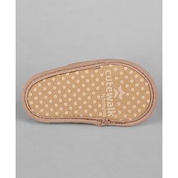 Cute Walk by Babyhug Booties  with Back Strap - Pink