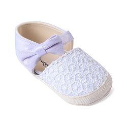 Cute Walk by Babyhug Booties With Bow Applique - White