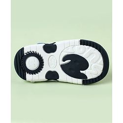 Cute Walk by Babyhug Sandals With Velcro Closure & Aeroplane Applique - Light Blue