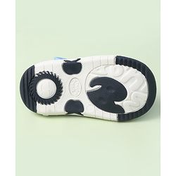 Cute Walk by Babyhug Sandals With Velcro Closure & Dino Applique - Navy Blue