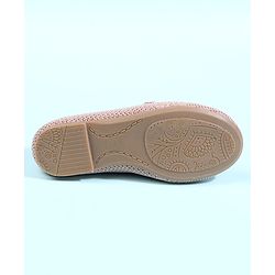 Cute Walk by Babyhug Slip On Solid Ballerina - Beige