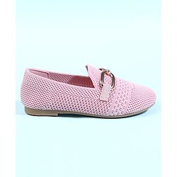 Cute Walk by Babyhug Slip On Solid Ballerina - Beige