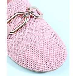 Cute Walk by Babyhug Slip On Solid Ballerina - Beige