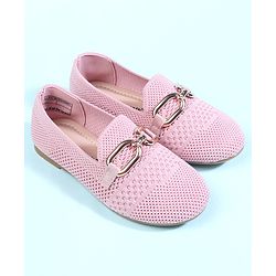 Cute Walk by Babyhug Slip On Solid Ballerina - Beige
