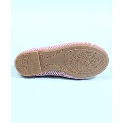 Cute Walk by Babyhug Slip On Solid Ballerina - Beige