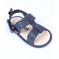 Cute Walk by Babyhug Velcro Closure Solid Booties - White