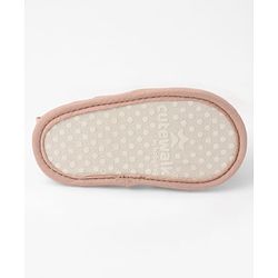 Cute Walk by Babyhug Velcro Closure Solid Booties - Pink