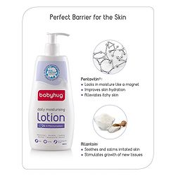 Babyhug Daily Head To Toe Milky Wash & Daily Moisturizing Lotion - 400 ml Each