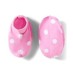 Babyhug 100% Cotton Knit Cap Mittens & Booties With Polka Dot Print Pink - Diameter 11 cm