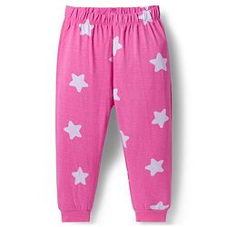 Babyhug Disney Single Jersey Knit Full Sleeves Night Suit With Minnie Mouse Graphics - Pink