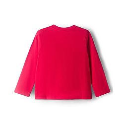 Babyhug Disney Single Jersey Knit Full Sleeves Night Suit With Minnie Mouse Graphics Pack Of 2 - Red & Navy Blue