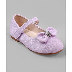Cute Walk by Babyhug Ballerina with Bow Applique - Pink