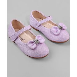 Cute Walk by Babyhug Ballerina with Bow Applique - Pink