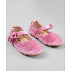 Cute Walk by Babyhug Ballerina with Velcro Closure - Pink
