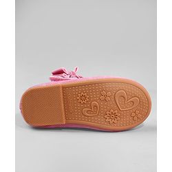 Cute Walk by Babyhug Ballerina with Velcro Closure - Pink