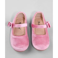 Cute Walk by Babyhug Ballerina with Velcro Closure - Pink