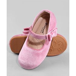 Cute Walk by Babyhug Ballerina with Velcro Closure - Pink