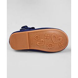 Cute Walk by Babyhug Ballerina with Velcro Closure - Pink