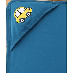 Babyhug Premium 100% Cotton Newborn Gift Set  11 Pcs Clothing Hamper Duck Print - Yellow| Jhabla, Bib, Wrapper, Mittens, Booties, 3 Wash cloths & 2 Nappies| Gift Set for New Born Boys & Girls