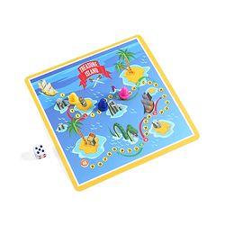 Babyhug Educational 5 In 1 Business Strategy Board Game for Kids|2-6 Players|Dice, Money&Cards Included|Portable&Lightweight|Group Activity for Brain Development|5+ Yrs|Ideal Gift|BIS Certified