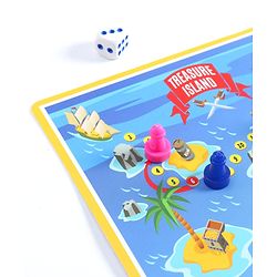 Babyhug Educational 5 In 1 Business Strategy Board Game for Kids|2-6 Players|Dice, Money&Cards Included|Portable&Lightweight|Group Activity for Brain Development|5+ Yrs|Ideal Gift|BIS Certified