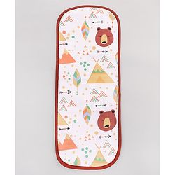 Babyhug 100% Cotton Muslin Burp Cloth Pack of 2  Multicolor| Ultra Soft| High Absorbency| Machine Washable| For Feeding & Diapering| Double Layer