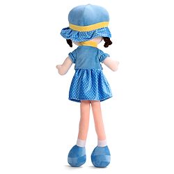 Babyhug Winky Doll with Cute Dress, Matching Hat & Stitched Shoes Height 80 cm - Pink| Ideal Snuggle Toy| Safe & Interactive| Removable Dress| Imaginative Play & Storytelling| BIS Certified