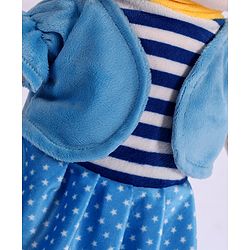 Babyhug Winky Doll with Cute Dress, Matching Hat & Stitched Shoes Height 80 cm - Pink| Ideal Snuggle Toy| Safe & Interactive| Removable Dress| Imaginative Play & Storytelling| BIS Certified