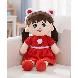 Babyhug 70cm Daisy Doll with Cute Dress & Stitched Shoes - Yellow| Ideal Snuggle Toy| Super Soft Fabric| Cuddle & Travel Partner| Toddler Gifting| BIS Certified| Room & Car Decor