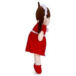 Babyhug 70cm Daisy Doll with Cute Dress & Stitched Shoes - Yellow| Ideal Snuggle Toy| Super Soft Fabric| Cuddle & Travel Partner| Toddler Gifting| BIS Certified| Room & Car Decor