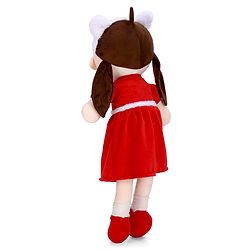 Babyhug 70cm Daisy Doll with Cute Dress & Stitched Shoes - Yellow| Ideal Snuggle Toy| Super Soft Fabric| Cuddle & Travel Partner| Toddler Gifting| BIS Certified| Room & Car Decor
