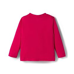 Babyhug Disney Single Jersey Knit Full Sleeves T-Shirt & Trackpant Set With Minnie Mouse Print - Dark Pink