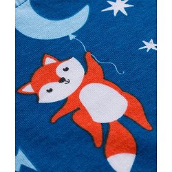 Babyhug 100% Cotton Knit Full  Sleeves T-Shirts with Star & Animal Print Pack of 3 - Orange & White Blue