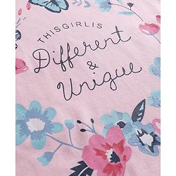 Babyhug 100% Cotton Knit Full Sleeves T-Shirts with Polka Dots & Floral Print Pack of 3 - Multicolor