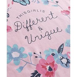 Babyhug 100% Cotton Knit Full Sleeves T-Shirts with Polka Dots & Floral Print Pack of 3 - Multicolor