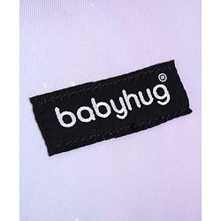 Babyhug Multipurpose Spacious Diaper Backpack Star Print - White| Adjustable Shoulder Strap|Insulated Bottle Pouch|Smart Back Zipper| Wipes Dispenser|Fishmouth Opening|Stylish Design|Attach to Trolley