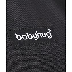 Babyhug Multipurpose Spacious Diaper Backpack - Navy Blue| Adjustable Shoulder Strap| Insulated Bottle Pouch| Smart Back Zipper| Wipes Dispenser| Wide Fish-mouth Opening| Attach to Trolley