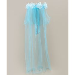 Babyhug Floral Applique Headband - Blue