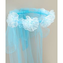 Babyhug Floral Applique Headband - Blue