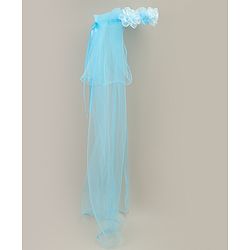 Babyhug Floral Applique Headband - Blue
