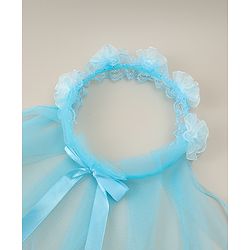 Babyhug Floral Applique Headband - Blue