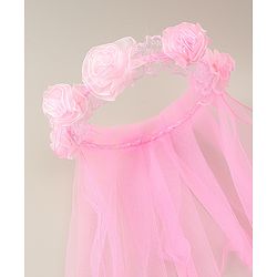 Babyhug Floral Applique Headband - Blue