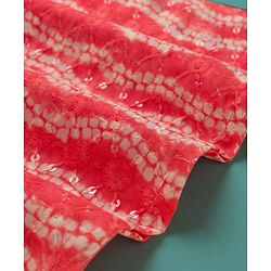 Babyhug Woven Hakkoba Embroide Full Sleeves Printed Kurta Dhoti Set - Pink