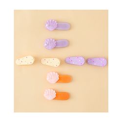 Babyhug Hair Accessories Combo Sets   -Light Orange & Purple
