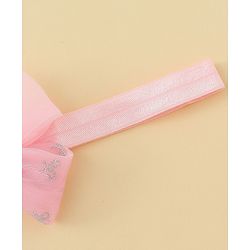 Babyhug Headbands With Floral & Bow Applique Pack of 3 - Multicolor