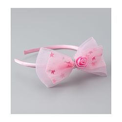 Babyhug Hair Bands with Bow Applique Pack of 2  - Multicolor