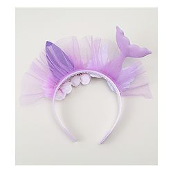 Babyhug Hair Bands With Floral & Marine Collection Applique - Pink